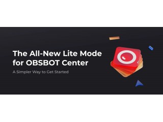 Обновлённый Lite Mode для OBSBOT Center — более простой интерфейс и более удобный пользовательский опыт