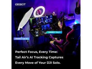 OBSBOT Tail Air — новый взгляд на музыкальное образование и живые выступления