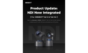 OBSBOT внедряет интеграцию NDI в модели Tail 2 и Tail Air