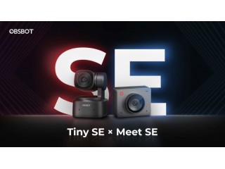 OBSBOT Tiny SE и OBSBOT Meet SE — новые веб-камеры на базе AI