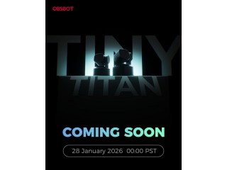 OBSBOT Tiny 3 — анонс новой серии AI-веб-камер с функцией PTZ